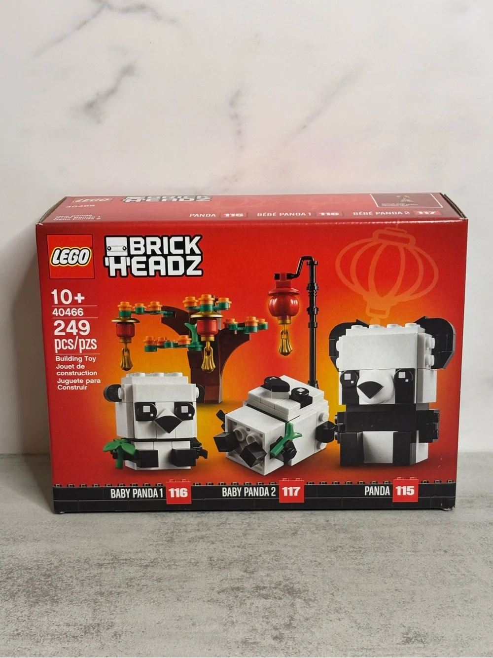 Lego BrickHeadz Chinese New Year Pandas Set (#40466)